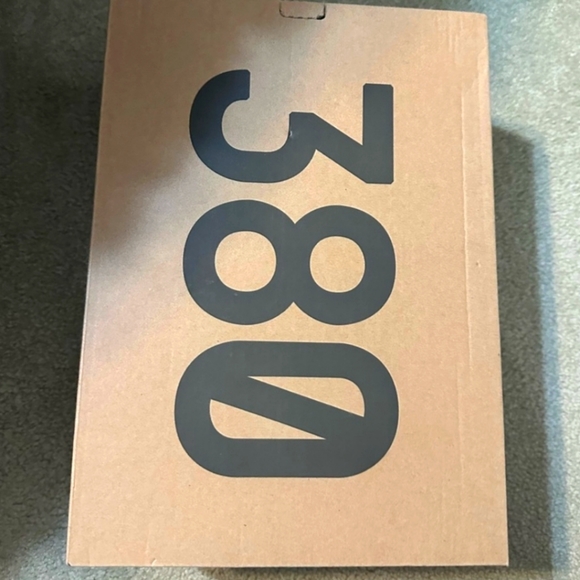 NWT Men's Adidas Yeezy Boost 380 Stone Salt - Picture 7 of 11